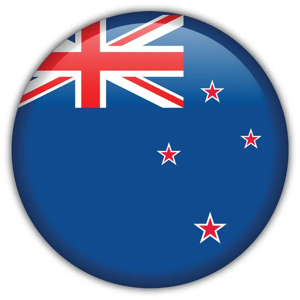 Nowa Zelandia flaga ikona Ilustracja Stockowa