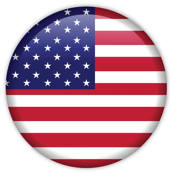 Estados Unidos da América bandeira ícone Vetores De Stock Royalty-Free