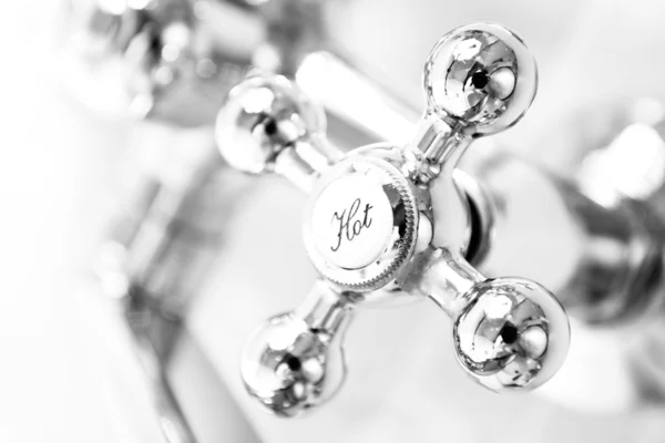 Faucet Bathroom — Stock Photo, Image