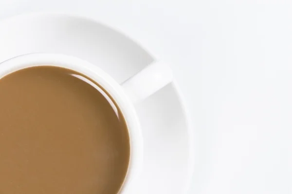 Крупный план чашки кофе — стоковое фото