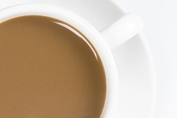 Makroaufnahme einer Tasse Kaffee — Stockfoto