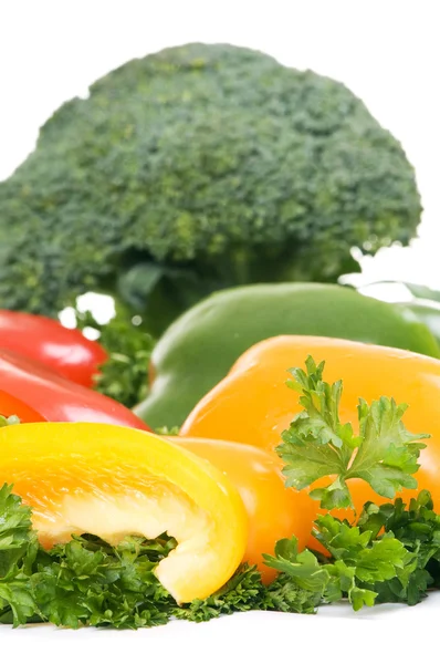 Parsley and fresh vegetables — Stock Photo, Image