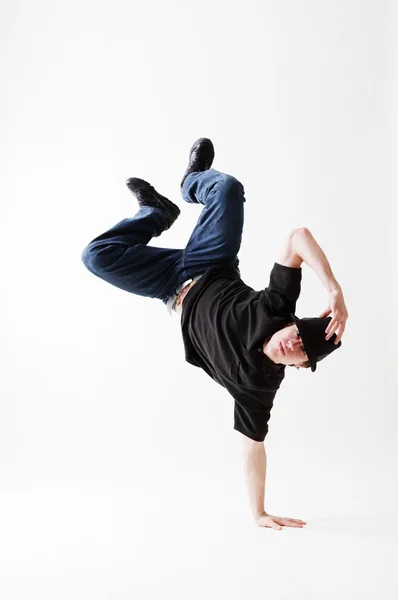 Breakdancer in bevriezen — Stockfoto