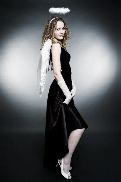 Coquette angel — Stock Photo, Image