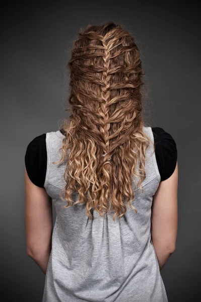 Peinado femenino — Foto de Stock