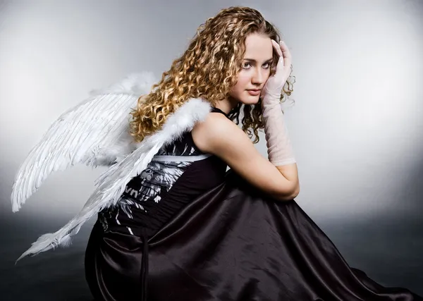 Triest engel — Stockfoto