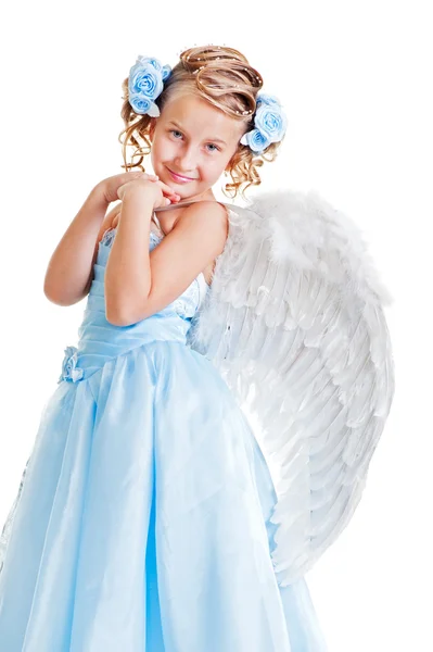 Smiley beautiful angel — Stock Photo, Image