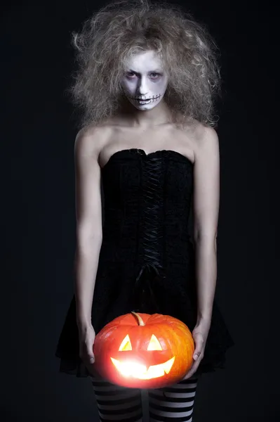 Retrato de Halloween de fantasma — Fotografia de Stock