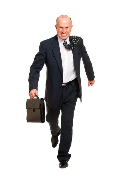 Stern chief going to the work — Stock Photo, Image