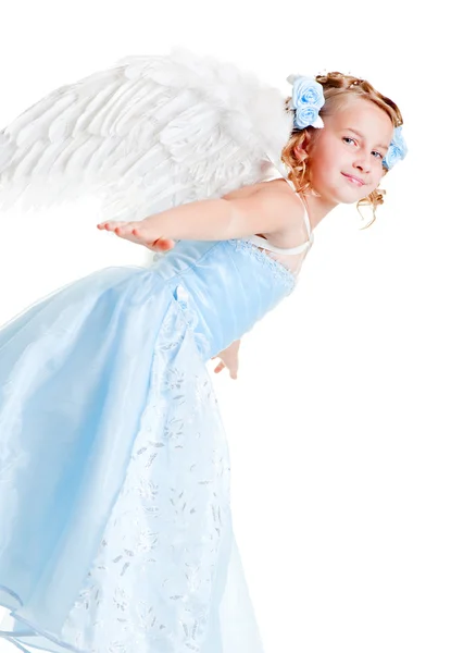 Beautiful small angel Stock Image