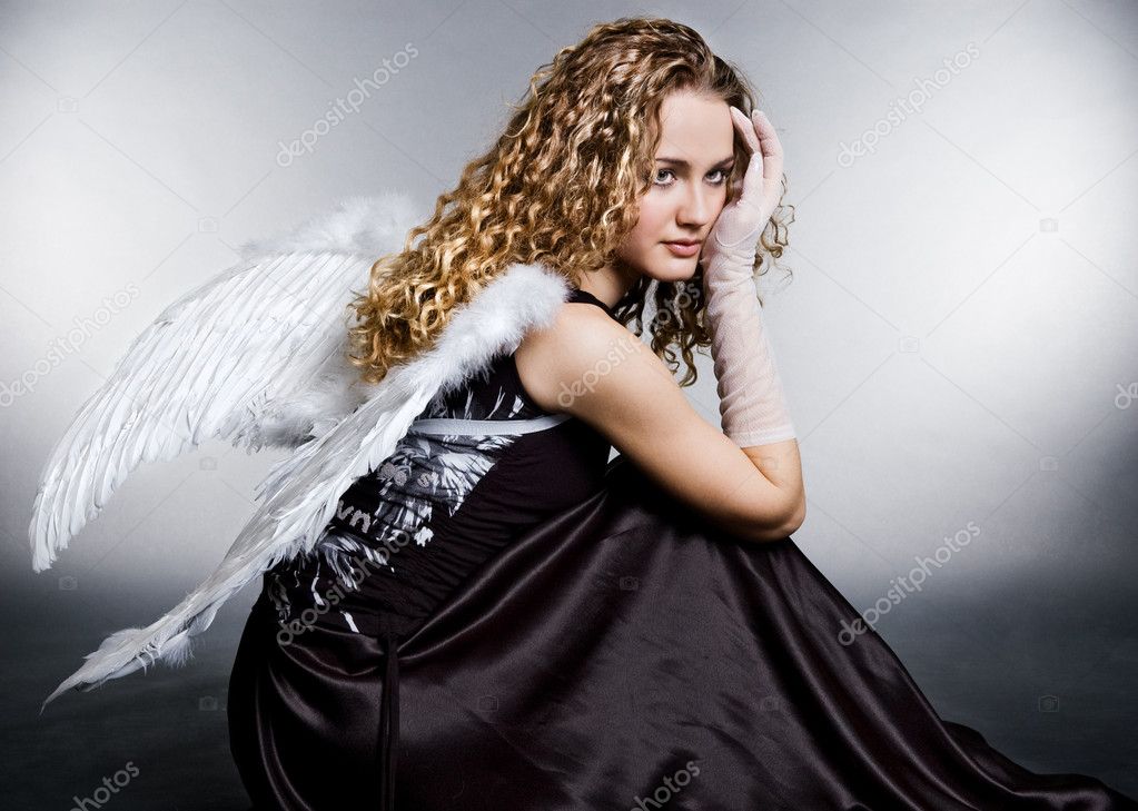Sad angel