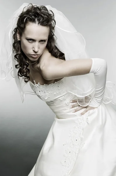 Страсть невесты — стоковое фото