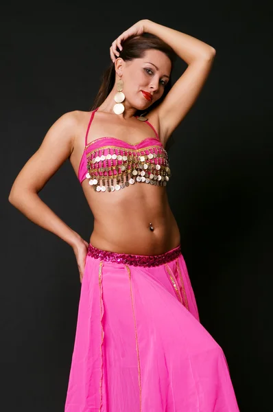 Pretty belly dancer — Stock Photo, Image