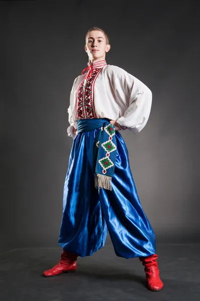 Jovem cossaco ucraniano — Fotografia de Stock