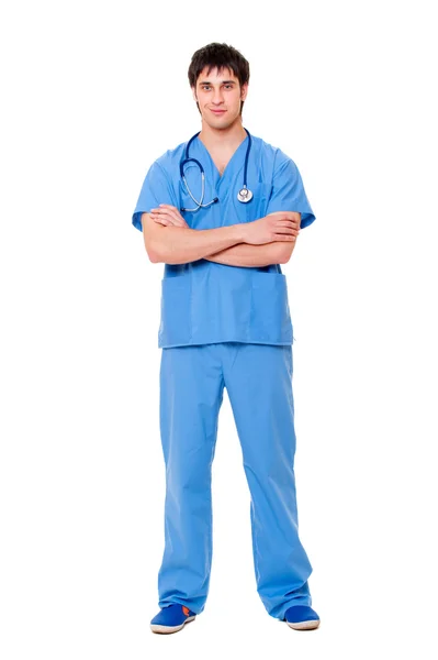 Erfolgreicher junger Arzt — Stockfoto