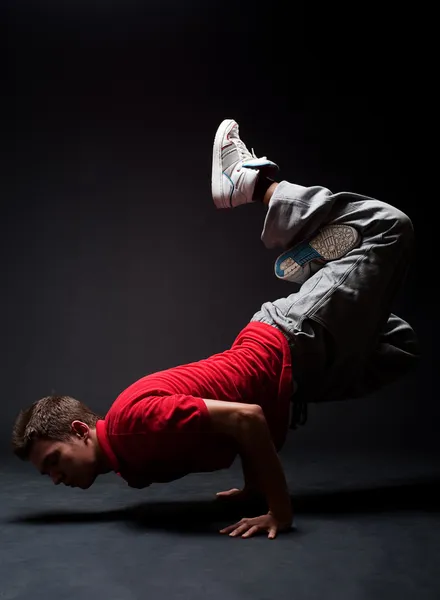 Breakdancer v zmrazení — Stock fotografie