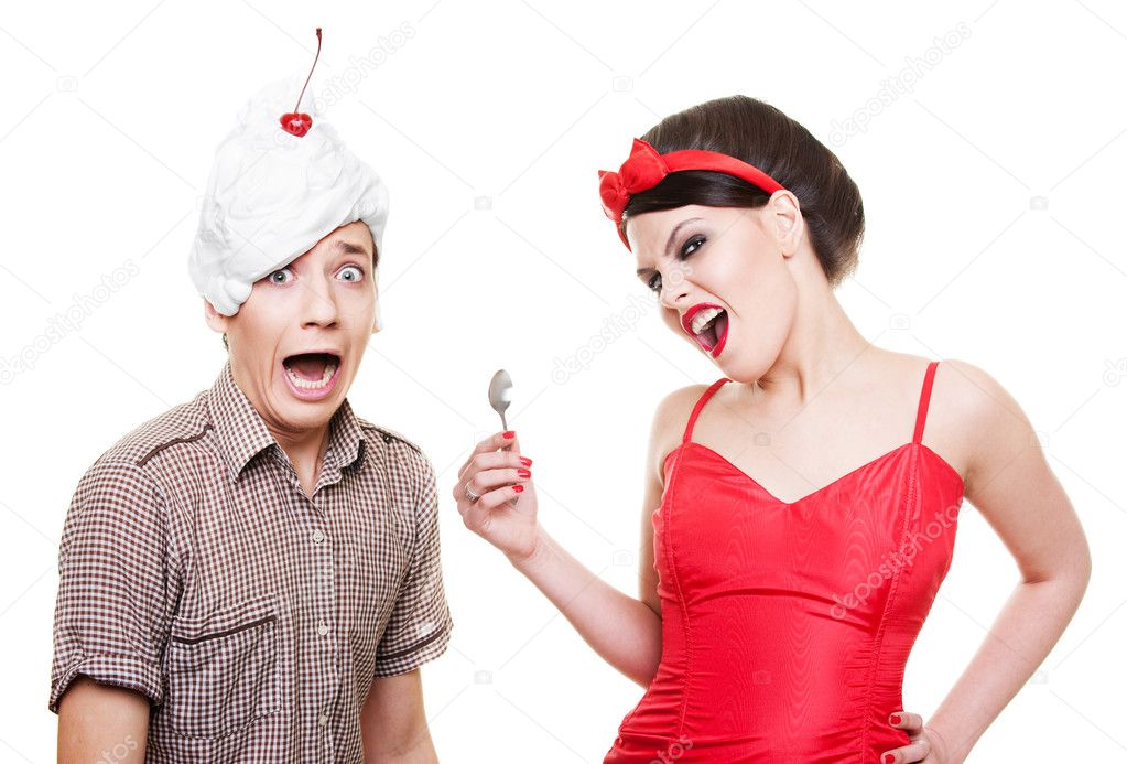 Funny picture of couple