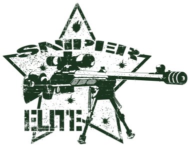 Sniper elite stamp clipart