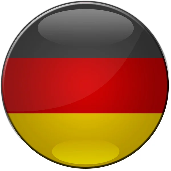 Tyskland-knappen — Stockfoto