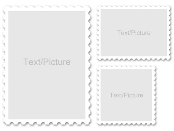 Selos postais — Fotografia de Stock