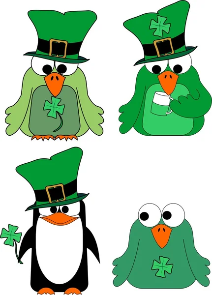 Saint Patrick'ın gün kuşlar