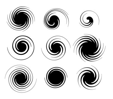 Spirals clipart