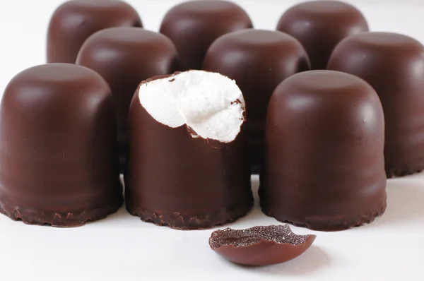 Chocolate Marshmallow — Stock Photo, Image