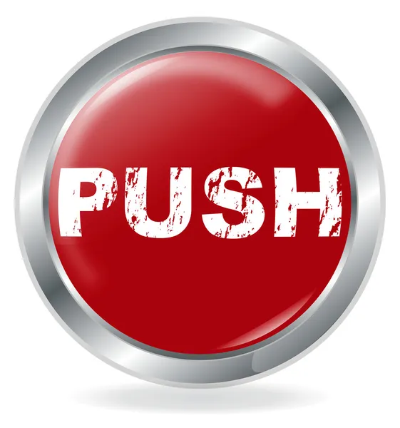 Stock vector Push Button