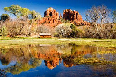 Cathedral Rock in Sedona, Arizona clipart