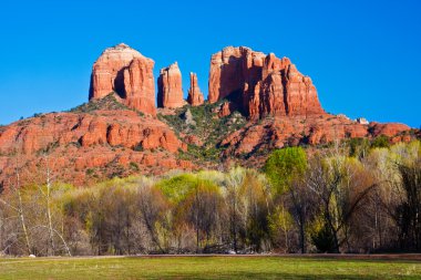 Cathedral Rock near Sedona, Arizona. clipart