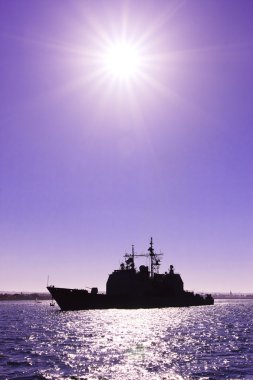 US Navy War Ship clipart