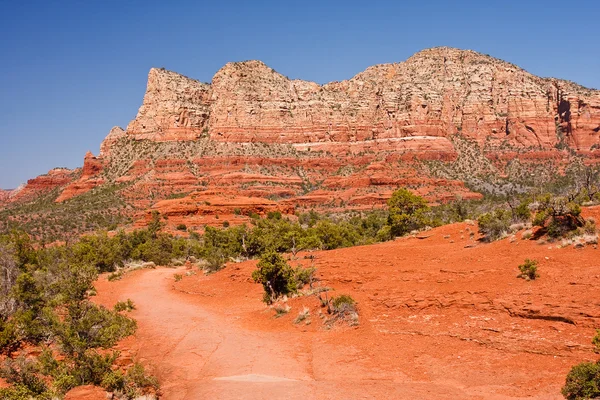 Rode rotsen van sedona, arizona — Stockfoto