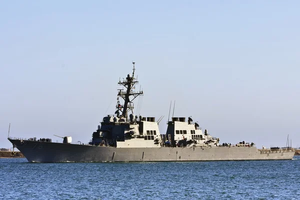 US Navy Nave da battaglia — Foto Stock