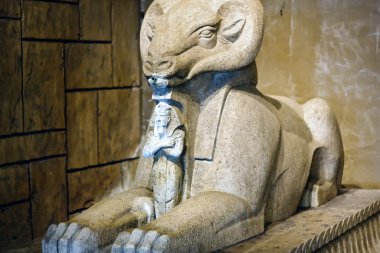 Egyptian Ram Statue clipart
