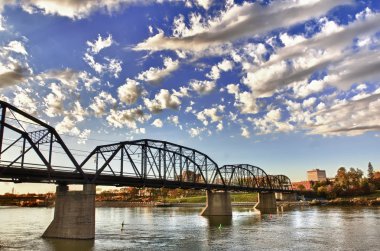 Traffic Bridge in Saskatoon clipart