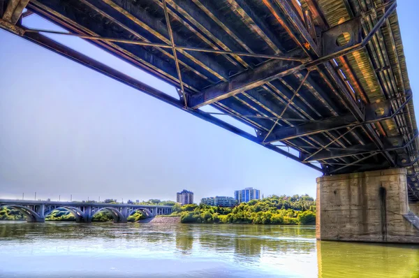 古い鋼橋 — ストック写真