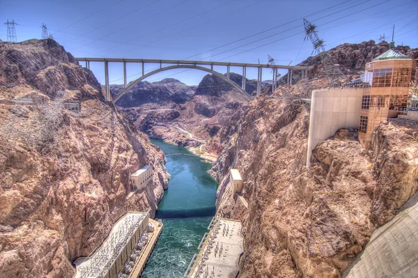 Ponte de desvio da barragem de Hoover — Fotografia de Stock