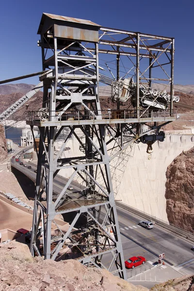 Hoover Dam Old Tower — Stock Photo, Image