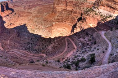 Shafer Trail Road clipart