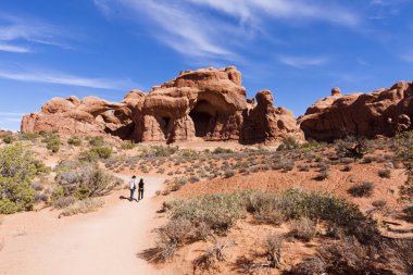 Arches National Park Trail clipart