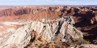 Upheaval Dome at Canyonlands National Park, Utah clipart