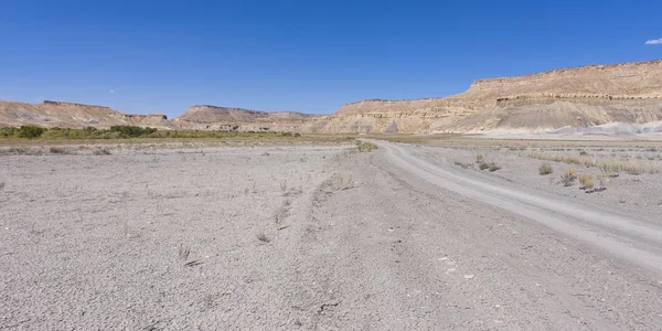 Woestijn offroad van de cottonwood canyon road — Stockfoto