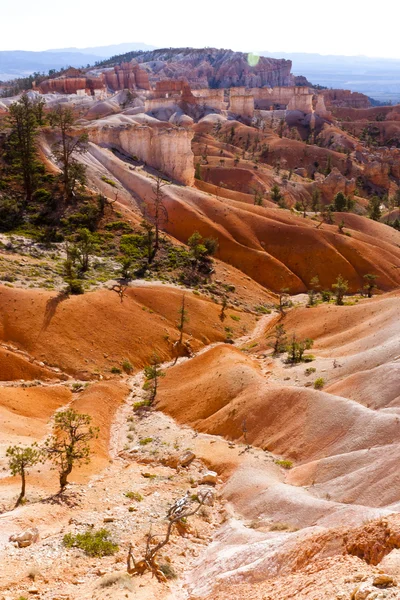 Formazioni rocciose nel Parco Nazionale del Bryce Canyon — Foto Stock