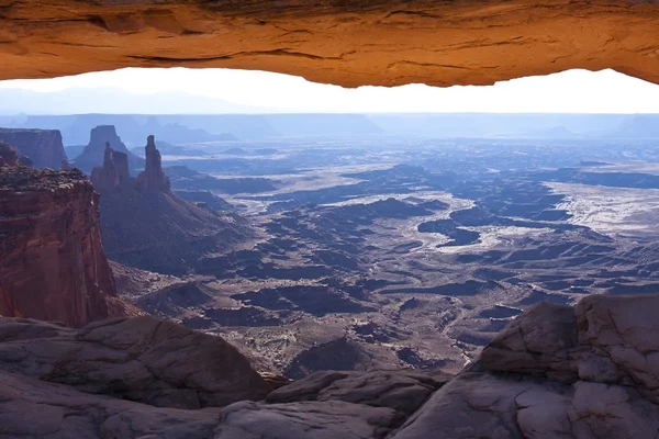 Mesa arch på canyonlands national park — Stockfoto