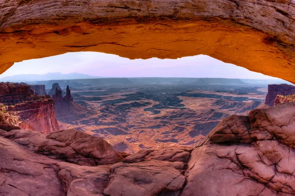 Mesa arch canyonlands — Stockfoto