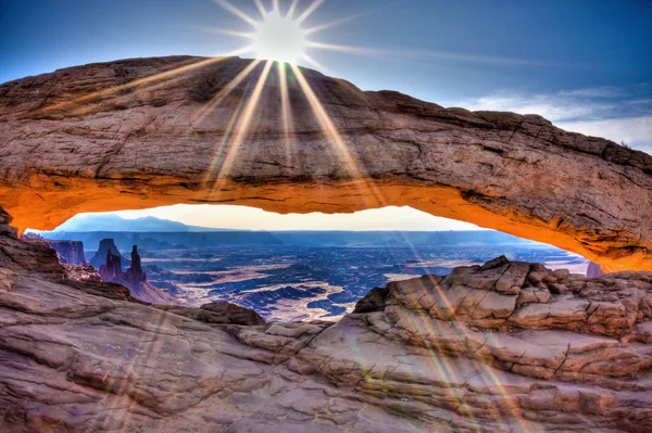 Mesa arch på canyonlands — Stockfoto