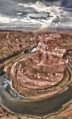 Arizona, Page yakınlarında Horseshoe Bend.