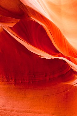 The famous Antelope Canyon in Arizona, USA clipart