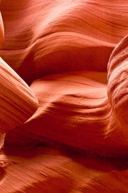 The famous Antelope Canyon in Arizona, USA clipart