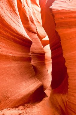 The famous Antelope Canyon in Arizona, USA clipart